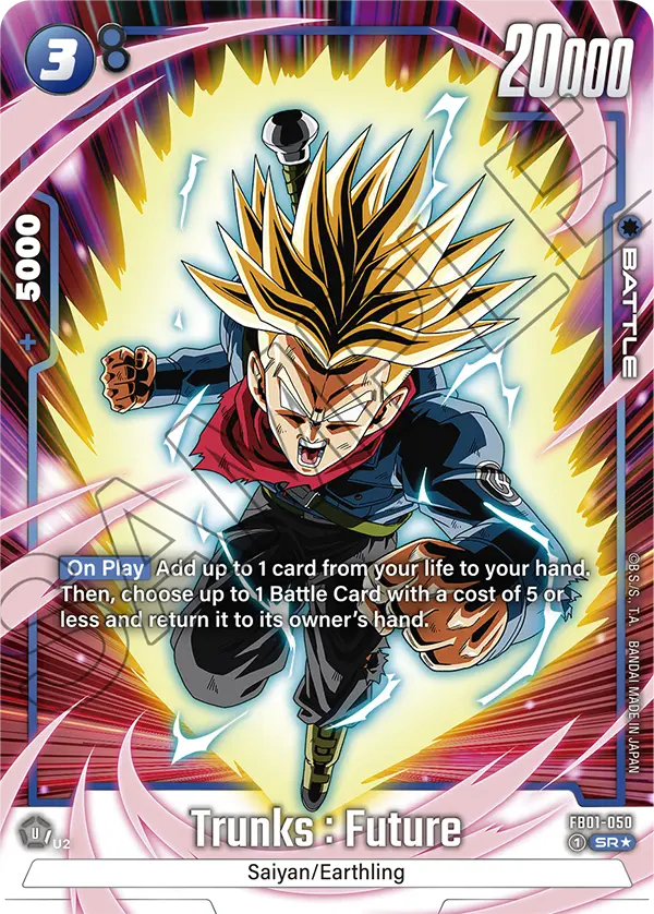 Trunks Future FB01 050 Alternate Art