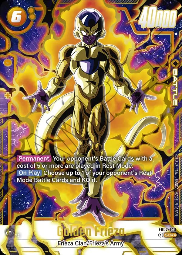 Golden Frieza (Alternate Art)