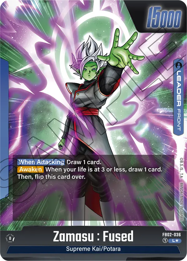 Zamasu : Fused - FB02-036 (Alternate Art)