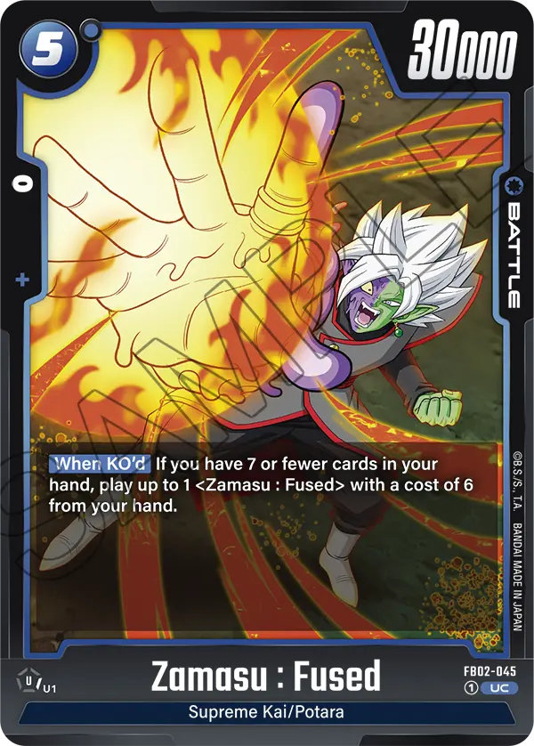 Zamasu : Fused - FB02-045
