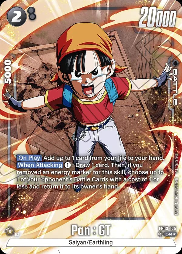 Pan : GT - FB03-125 (Alternate Art)
