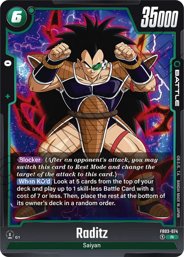 Raditz - FB03-074
