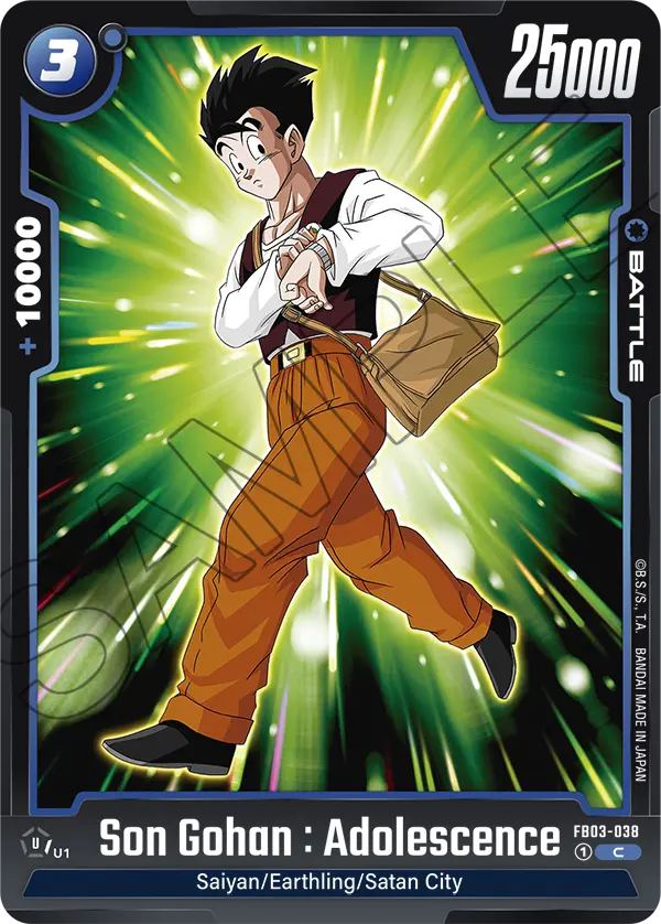 Son Gohan : Adolescence - FB03-038